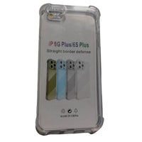Transparent Reinforced Coners Bumper Tpu Straight Border Defense Case for