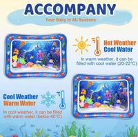 Baby Inflatable Water Mat, Water Play Mat, Baby Toys Activity Mat, Aquarium