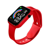 Women Rainbow LED Digital Watch Watch for Ladies