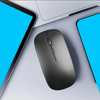 Wireless Mouse, Portable Slim Computer Mouse, Comfortable Hand Ergonomic &