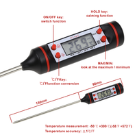 Digital Food Thermometer for Accurate Meat and BBQ Cooking Thermometer, Food