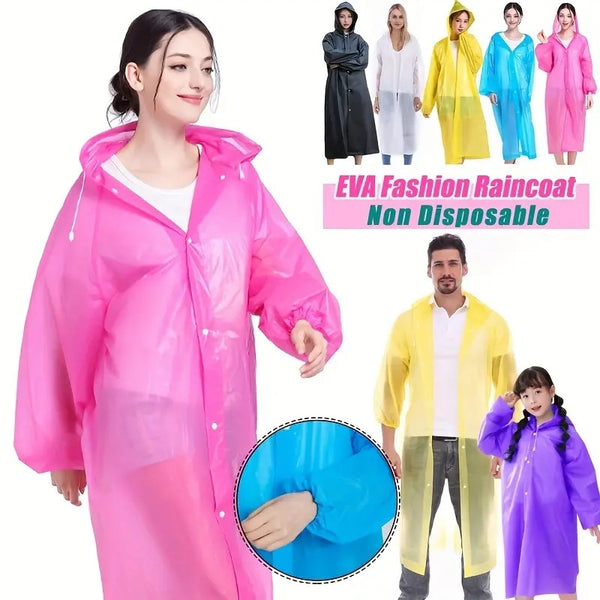 Rain Coat for Men and Women - Versatile Unisex Raincoat for Men and Women: