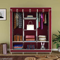 Foldable Cabinet Wardrobe Almirah - Foldable Storage Wardrobe