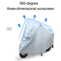 Motorcycle Clothing Peva Single Layer Rainproof Sunscreen Bicycle Cover