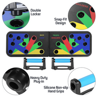 Foldable Push-Up Board - Portable Home Gym Equipment for On-the-Go Workouts