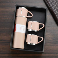 Double-wall Stainless Steel Vacuum Thermos Flask 500ml Insulated Hot and