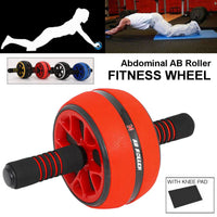 Abdominal Ab Wheel Home Gym with Knee Pad for Core Training Abdominal