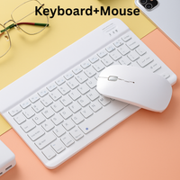 Ultra-slim Wireless Keyboard and Mouse Set, Portable BT Keyboard and Mouse