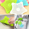 Anti Blocking Floor Drain Silicone Sewer Outfall Strainer Sink Filter Star