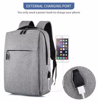 Premium Backpack Travel Business USB Charging Port School Bagpack Laptop