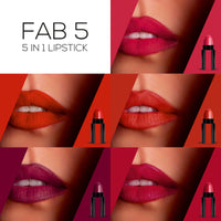 Huda Beauty 5in1 Matte Finish Lipstick - First Copy