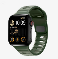 Strap for Apple Watch Band 49mm 44mm 45mm 41mm 40mm 42mm 38mm Soft Silicone