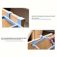 1pc Space-Saving Over-the-Cabinet Garbage Container - Reusable Plastic Bag