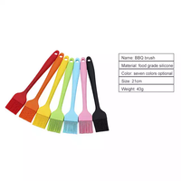Silicone Oil Brush Basting BBQ Pastry Oil Brush High Temperature Resistance