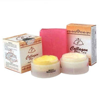 Collagen Plus Vit E Cream Set (Day & Night Cream with Soap)