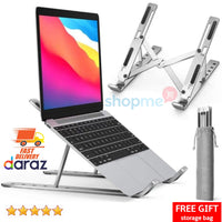 Aluminum Alloy Stainless Steel Adjustable 11 - 17 Inch Notebook Holder