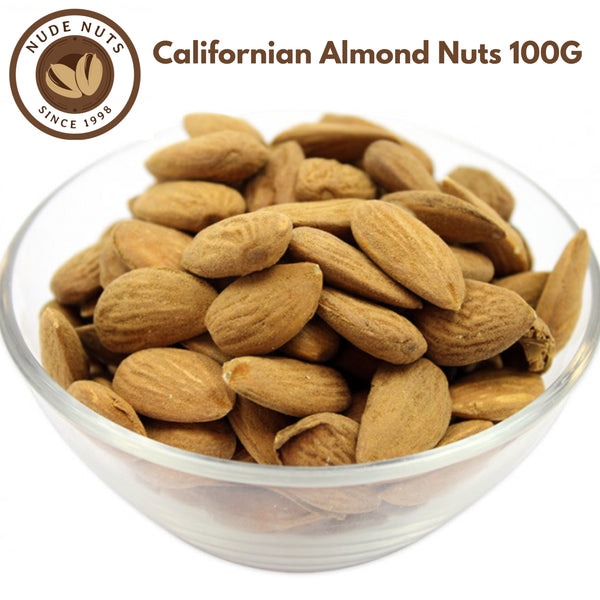 Nude Nuts Premium Californian Almond Nuts 100g