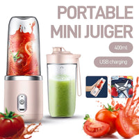 Electric 6 Blade Portable Multifunctional Juice Blender Juicer Cup USB