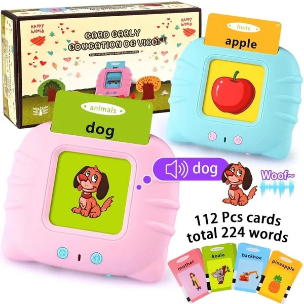 Animal Sounds Flash Cards - 112 Cards, 224 Sounds, Early Education Learning