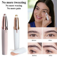 Hair Remover Finishing Rechargeable & Battery Touch Flawless Brows Electric