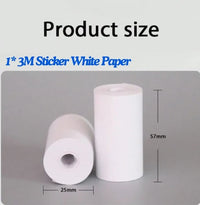 Portable Thermal Printer Mini Wirelessly Photo Label Memo Wrong Question