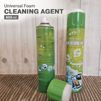 Handboss Universal Foam Cleaner with Brush Leather Fabric Car Interior