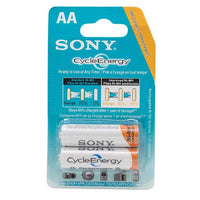 So-ny Cycle Energy 4600mAh (2pcs) Rechargeable Battery Aa