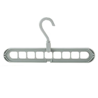 Creative Rotatable Clothe Rack Multifunctional 9 Hole Coat Hanger Save Space