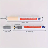 1pc White Waterproof Tile Gap Repair Pen - Effortless Restoration