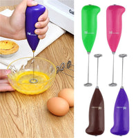 All in 1 Mini Portable Handle Electric Mixer Frother Foamer Stirrer and Beater