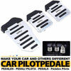 Manual Gear Vehicles Non Slip Accelerator Clutch Brake Foot Pedal Cover Set