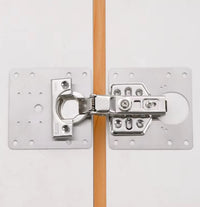 Upgrade Your Cabinet with This Stainless Steel Hinge Repair Plate