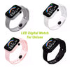 Women Rainbow LED Digital Watch Watch for Ladies