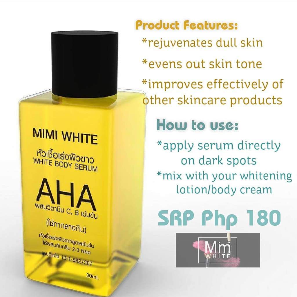 Aha Mimi Body Serum - 30ml