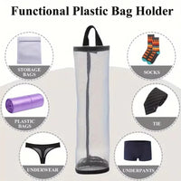 1pc Foldable Breathable Mesh Hanging Storage Dispenser - Convenient Plastic