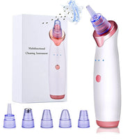 Electric Blackhead Remover Vacuum Suction Kit USB Rechargeable Portable Face