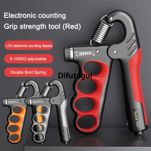 Difutagui 5-100kg Forearm Grip Strength Trainer Non-Slip Hand Gripper