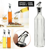 250ml & 500ml Kitchen Baking Oil Cook Oil Spray Empty Bottle Vinegar Bottle