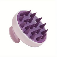 Silicone Scalp Massager & Shampoo Brush - Fragrance-Free, Battery-Free Hair