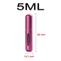 3pc Mini Portable Refillable Perfume Atomizer Bottle - Travel-Sized, Empty