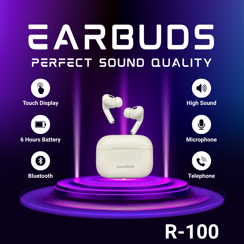 Soundcore R100 by Anker True Wireless Earphones Bluetooth 5.0 Mini Earbuds
