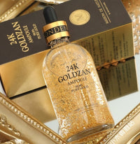 24k Go-ldzan Ampoule Serum Face Lifting Pure Gol-d Moisture Gol-d Serum