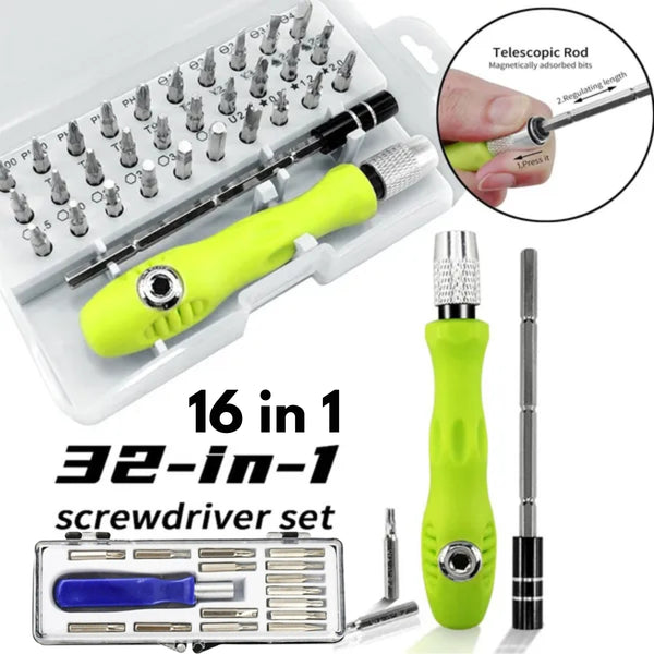 Tool Repair 16 in 1 / 32 in 1 Screwdriver Set Precision Mini Magnetic