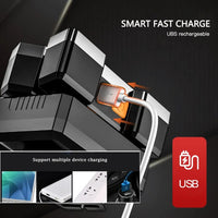5 LED with Built-in 14500/400 MAh Battery USB Rechargeable Portable Super