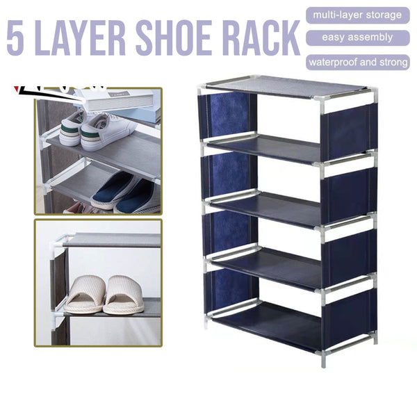 5-layer Shoe Rack, Multi-Functional Storage Rack, Closet Entrance Corridor