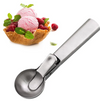 Premium Stainless Steel Ice Cream Scoop with Trigger Fruit Scoop Frozen