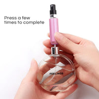 Perfume Spray Bottle, Mini Refillable Empty Perfume Atomizer Bottle for