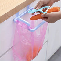1pc Space-Saving Over-the-Cabinet Garbage Container - Reusable Plastic Bag