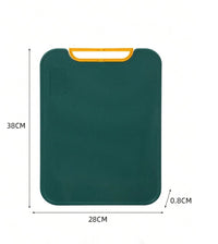 Round & Recatangle Dual-Sided Rotating Cutting Board, Non-Slip Versatile