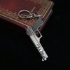 Gunmetal Simulation Weapon Keychain - M1911